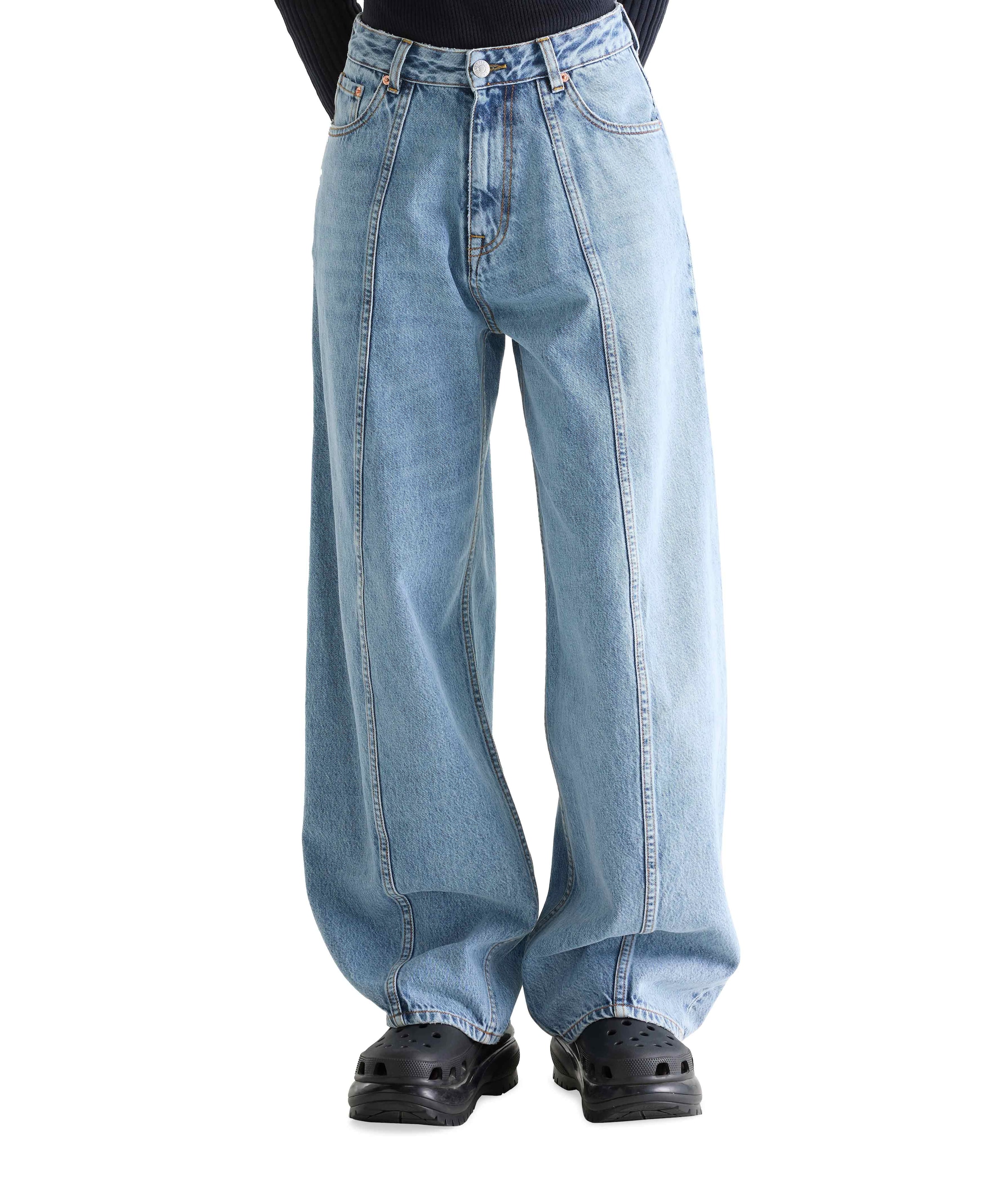 83/PERL dames jeans blauw