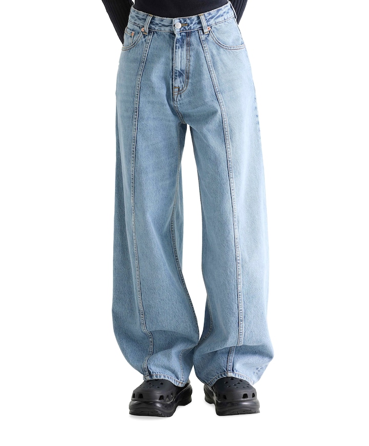 83/PERL dames jeans blauw