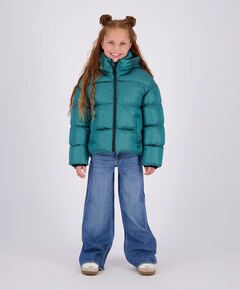 Meisjes jas blauw