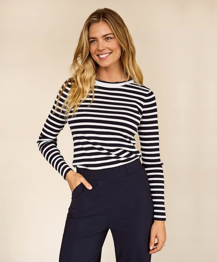 Dames trui blauw