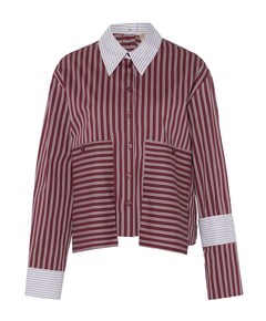 Dames blouse bordeaux