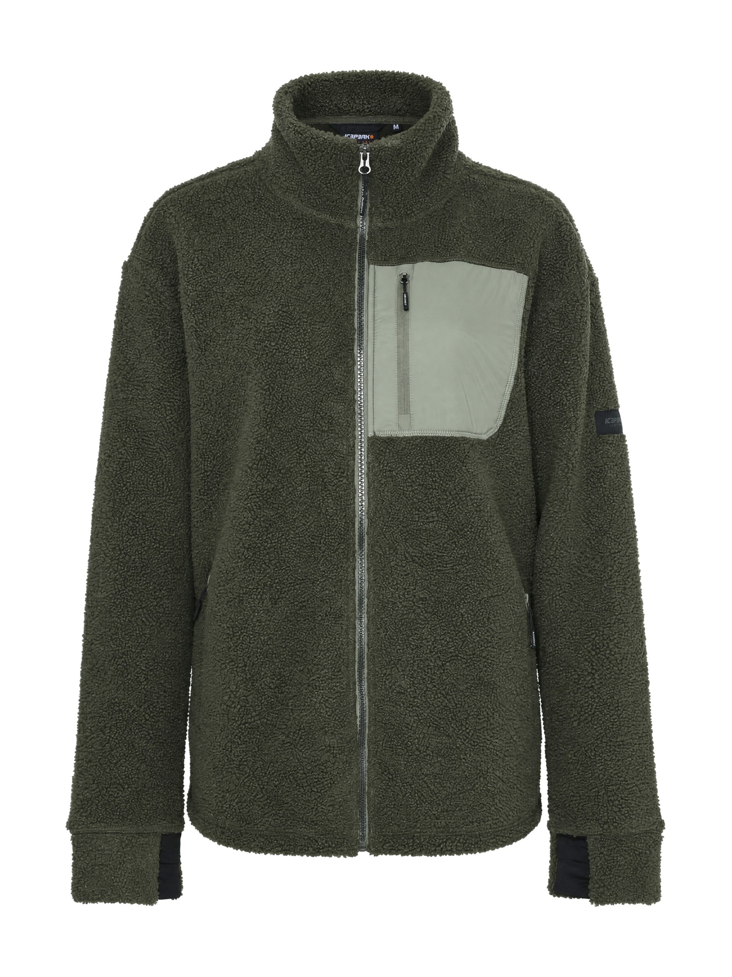 Heren vest groen