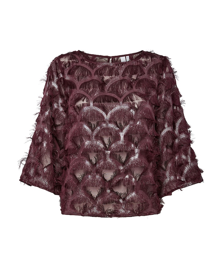 Blouse bordeaux