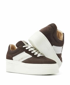 Isa Lou dames sneakers bruin