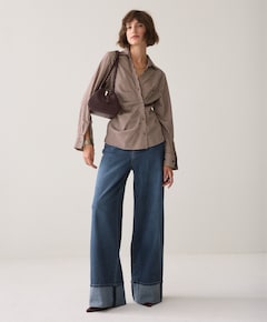 Dames blouse bordeaux