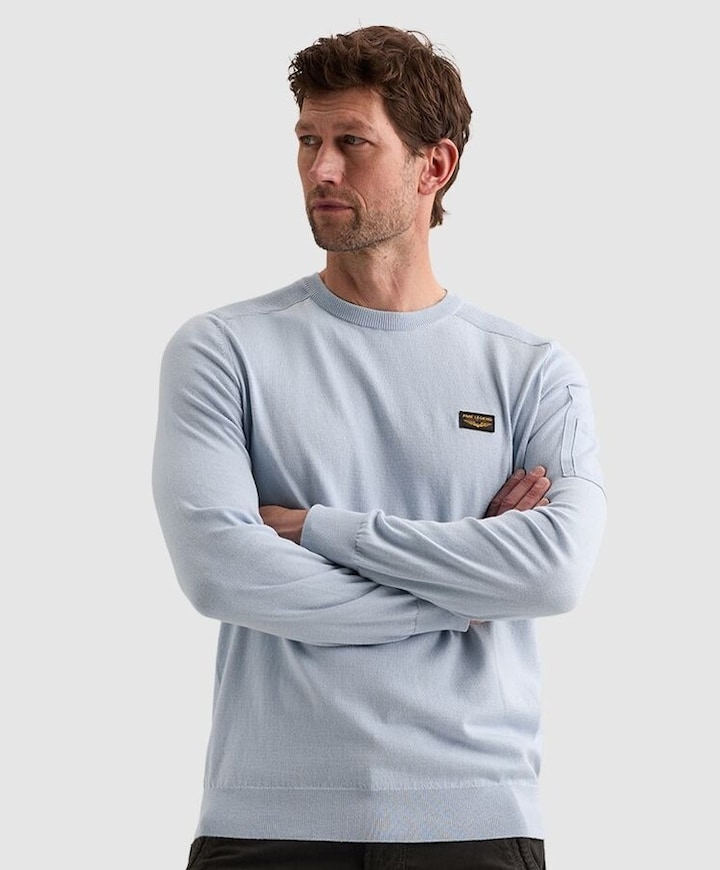Heren trui blauw