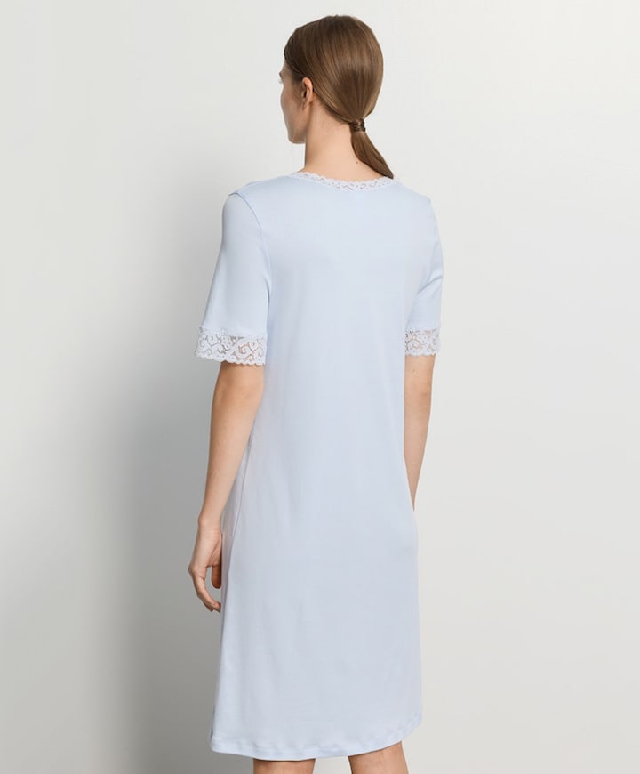 Dames nachthemd blauw