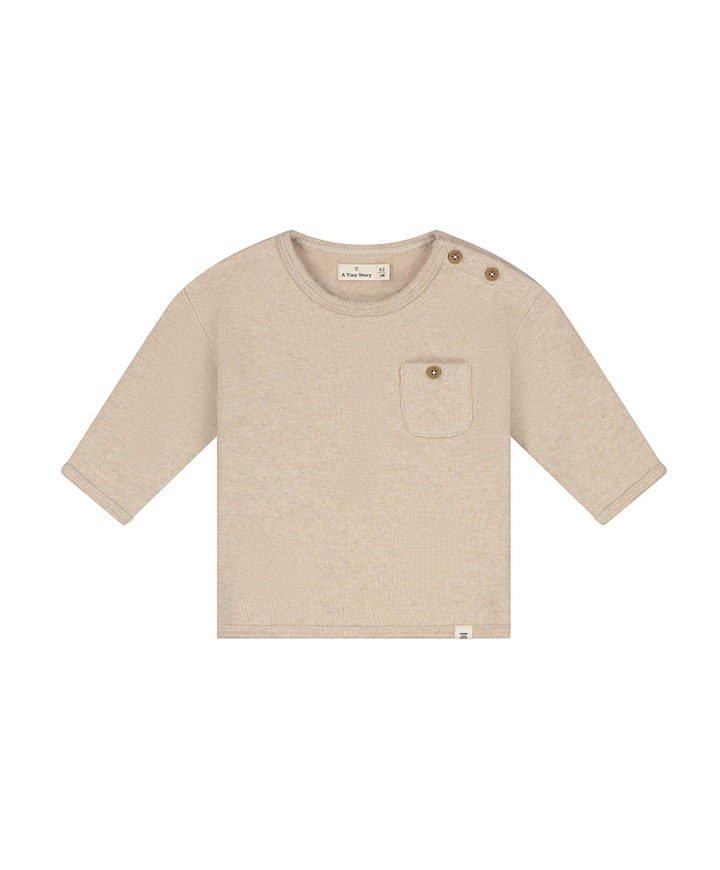 Uniseks trui  beige