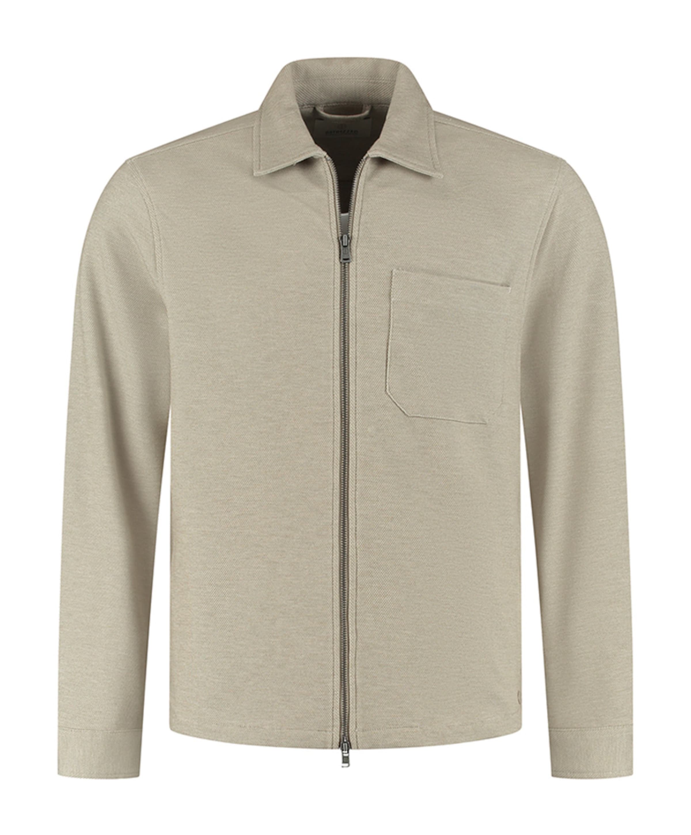 Heren overshirt groen