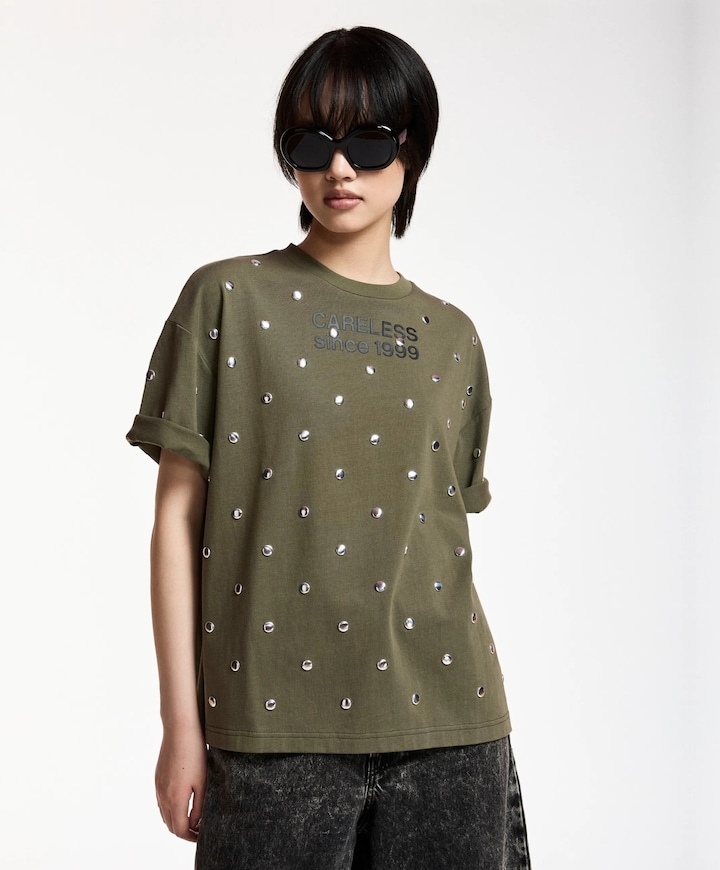 Dames T-shirt groen