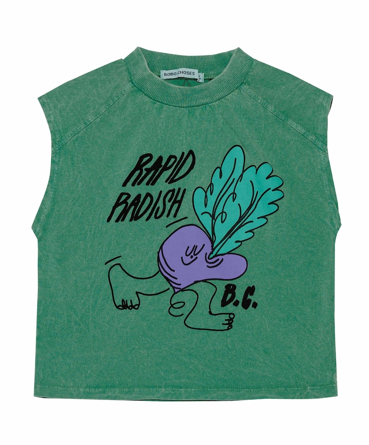 Uniseks t-shirt groen