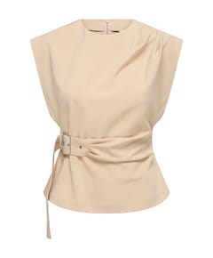 Dames top beige
