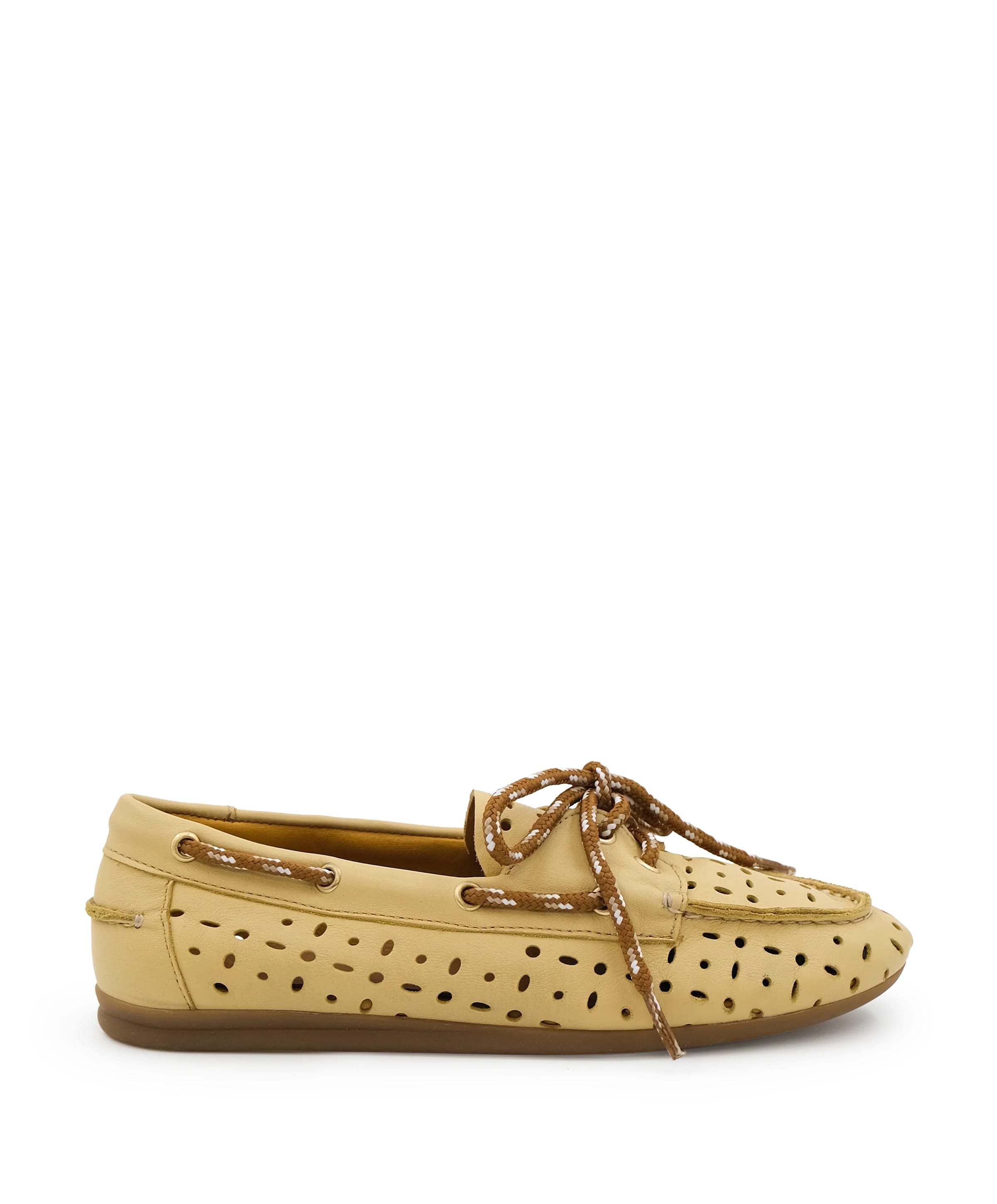 dames loafers geel