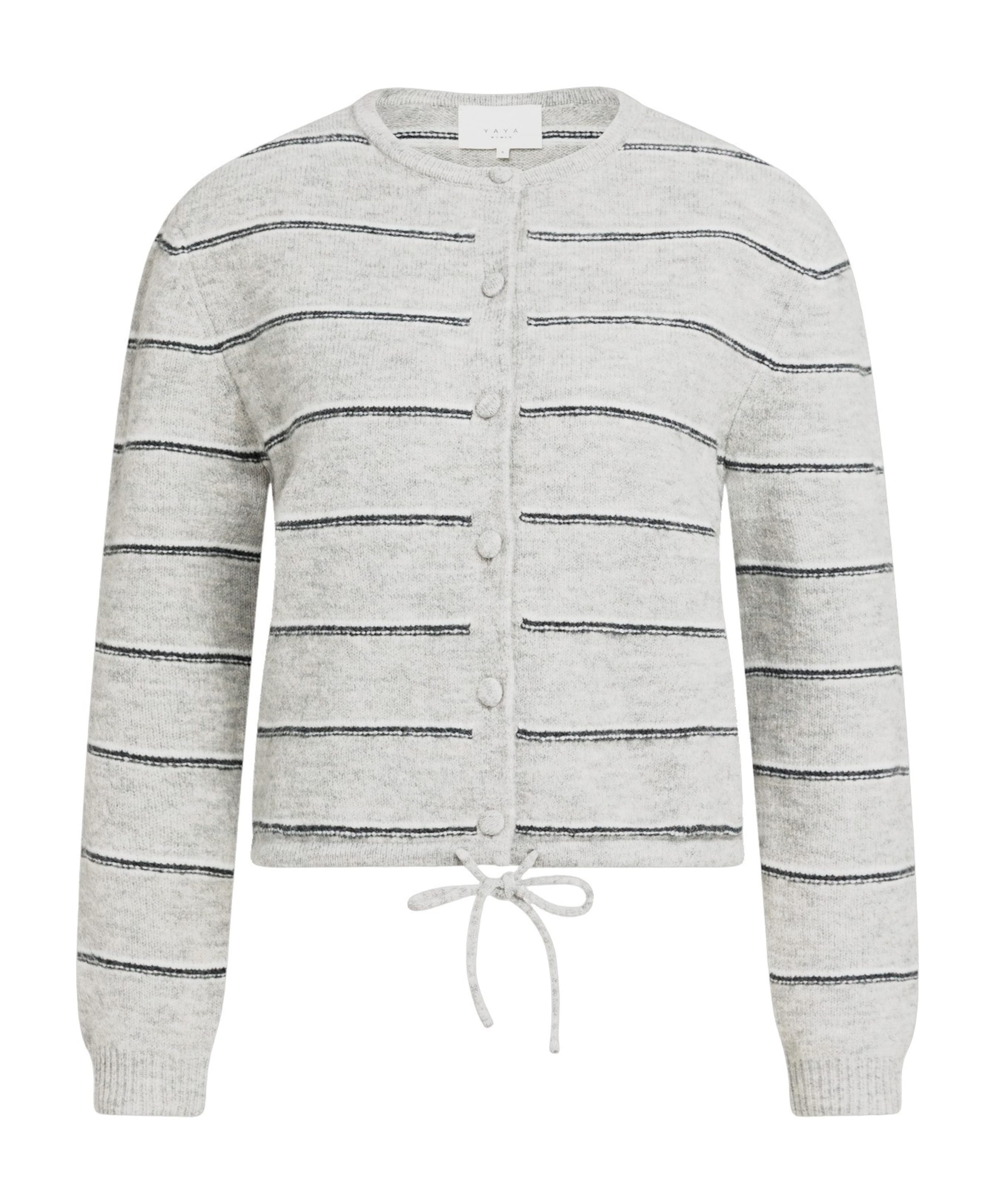Dames vest grijs