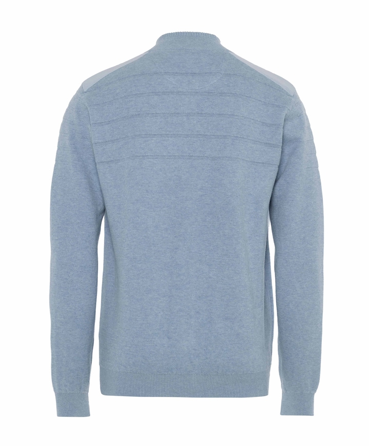 Heren vest blauw