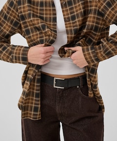 Dames blouse bruin