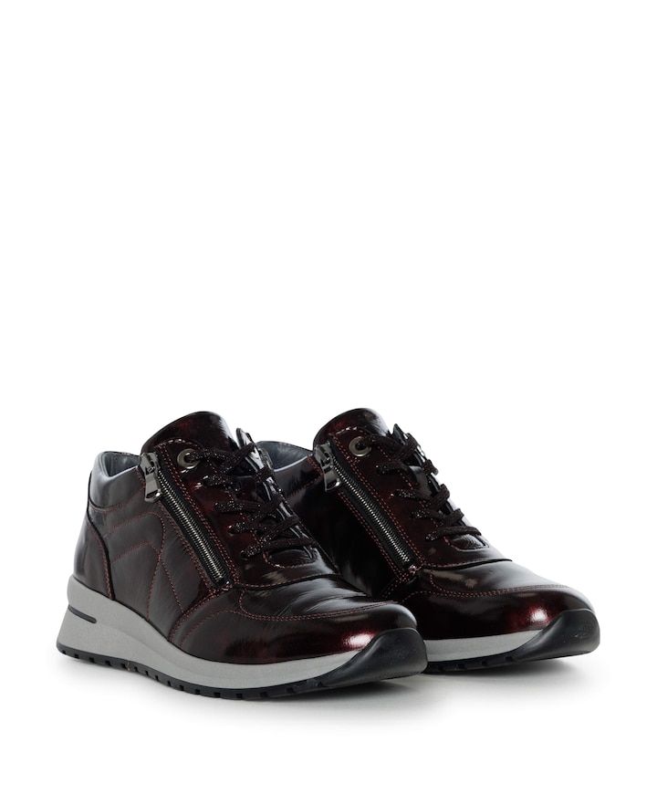 Inessa dames sneakers bordeaux