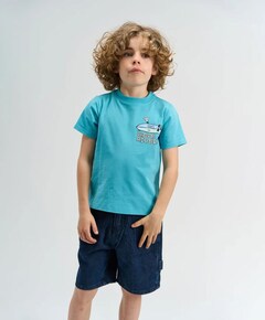 Jongens T-shirt blauw