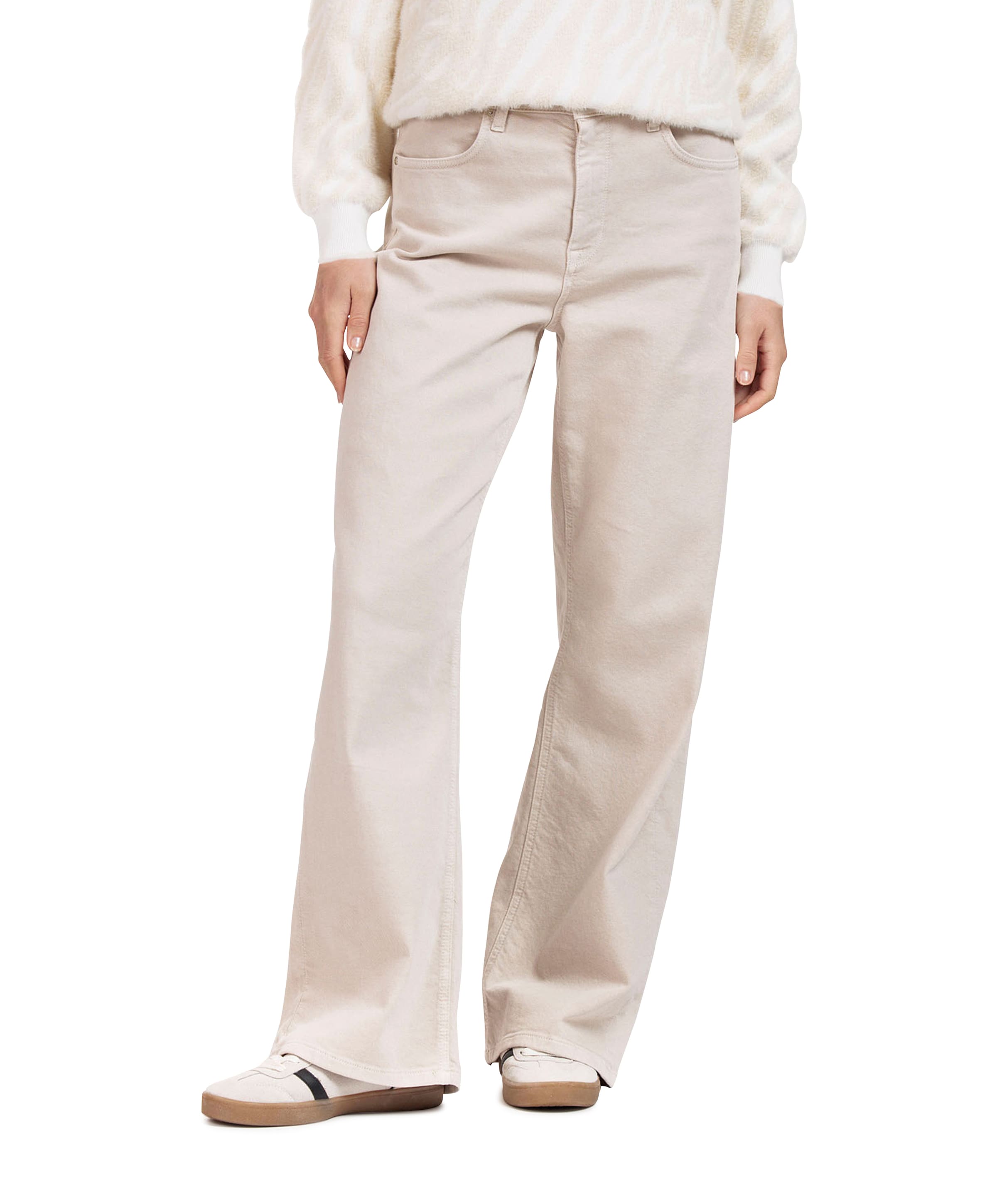 Lexie denim trousers beige