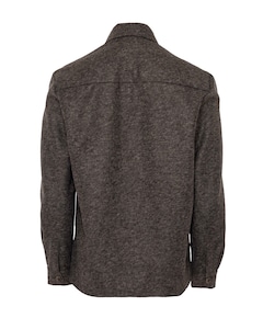 Heren overshirt bruin