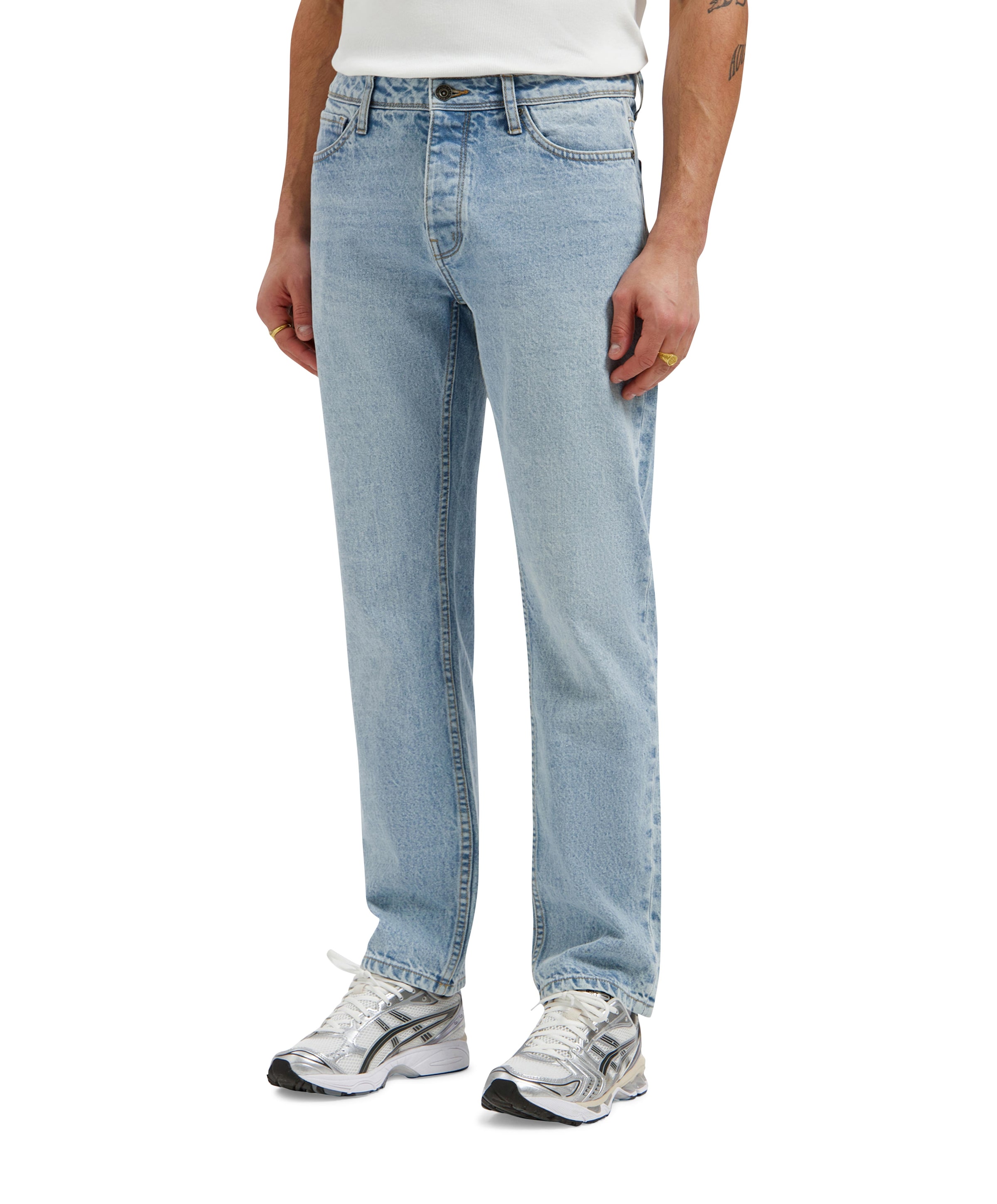 The Eric Regular Fit Jeans heren jeans blauw