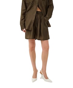 GZsiora HW dames korte broek bruin