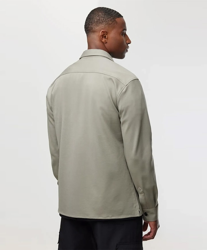 Heren overshirt groen