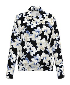 Dames longsleeve blauw