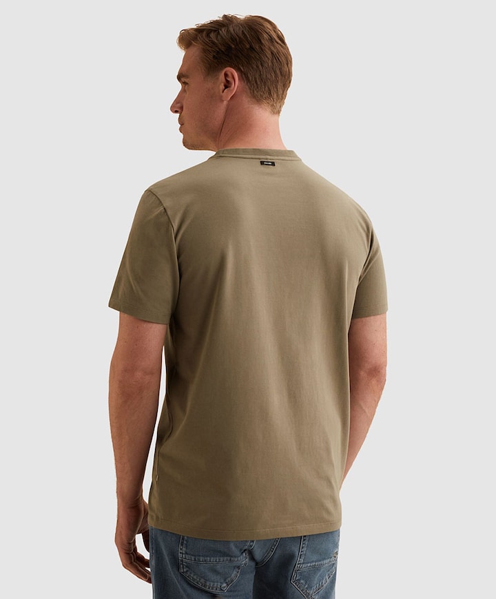 Heren t-shirt beige
