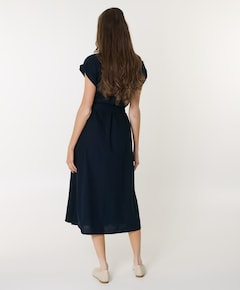 Dames jurk blauw