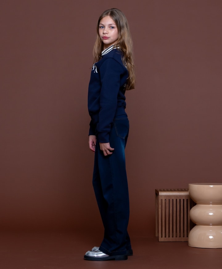 jogg meisjes jeans zwart