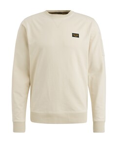 Heren longsleeve ecru