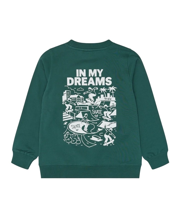 Jongens sweater groen