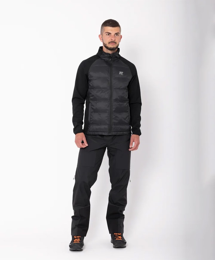 Heren ski-jas zwart