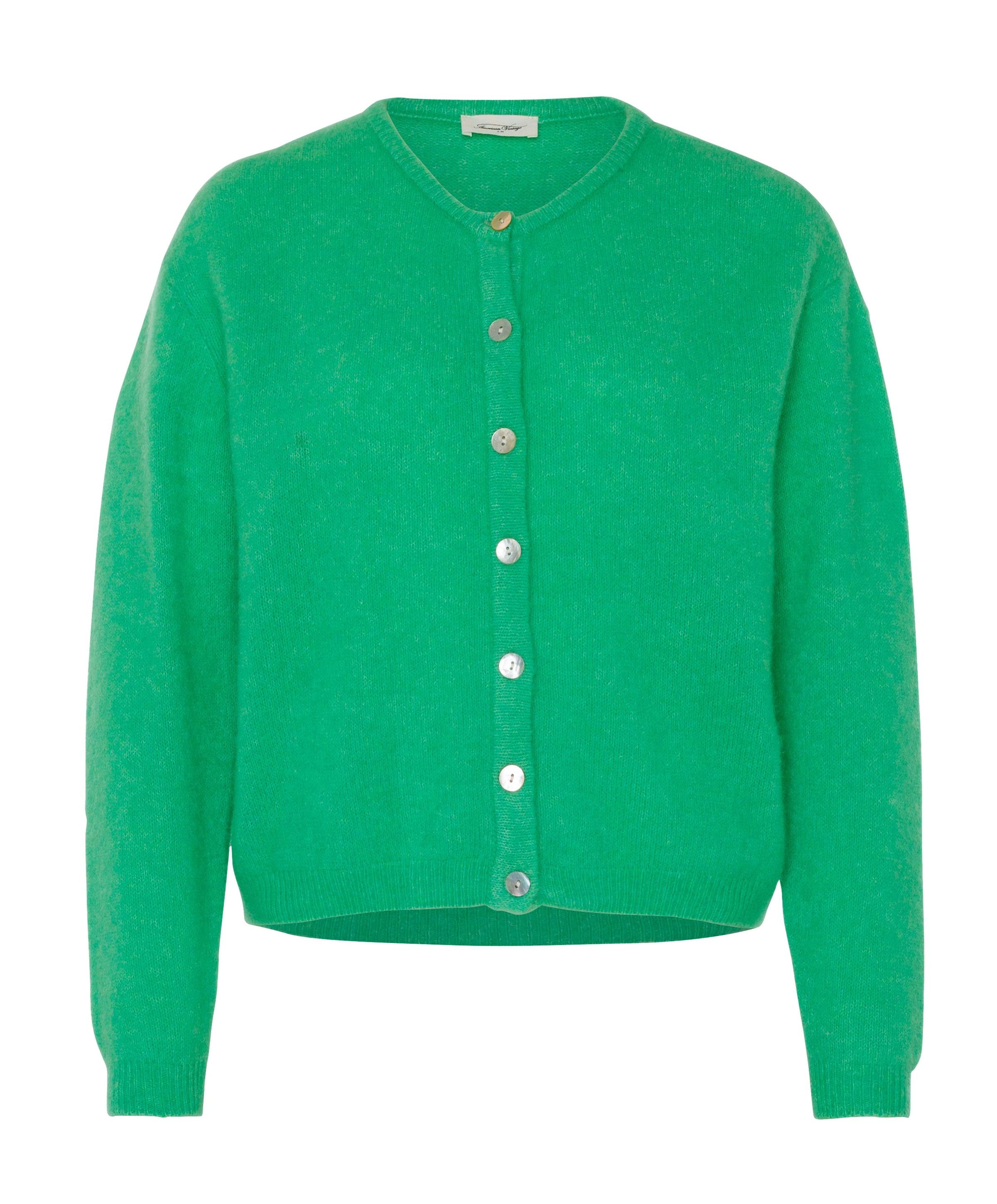 Dames vest groen