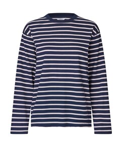 Dames longsleeve blauw