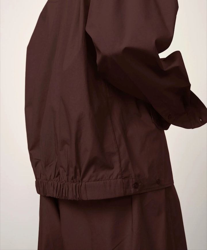 Dames blouse bruin