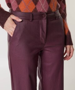 FQRENO-PANTS dames broek bordeaux