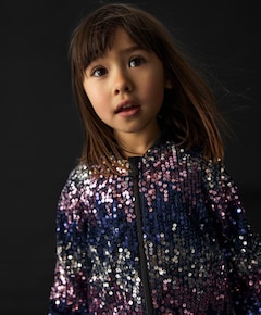 Meisjes vest blauw