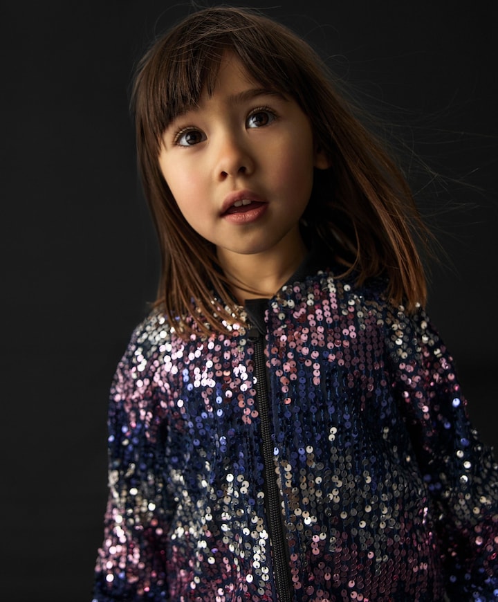 Meisjes vest blauw