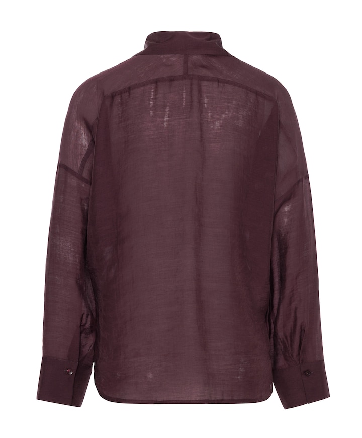 Dames blouse bordeaux