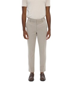 THEOPL 805_GRS BURNT SAND MELANGE heren broek beige