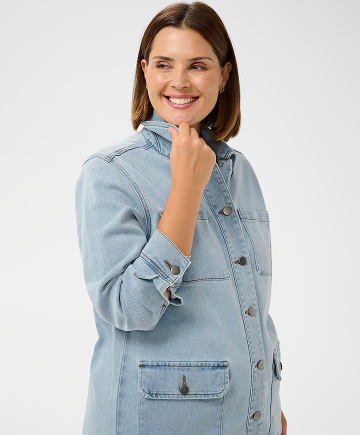 Dames spijkerjas  blauw