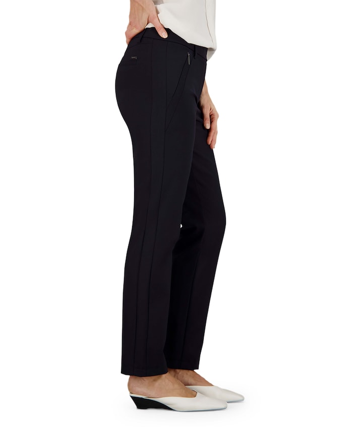 Pull On Slim dames broek blauw