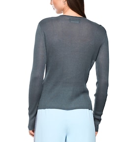 Dames top grijs