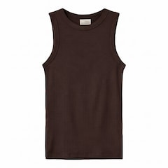 Meisjes top bruin