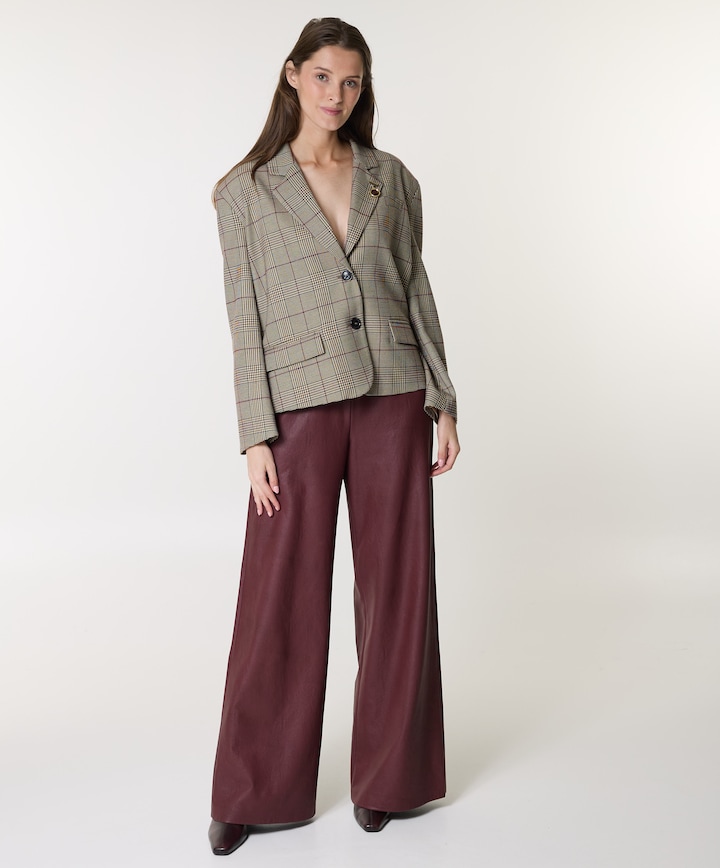 Dames blazer beige