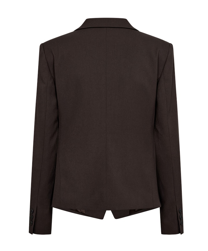 Dames blazer bruin