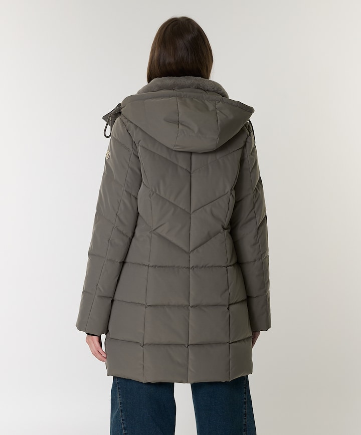 Dames jas beige