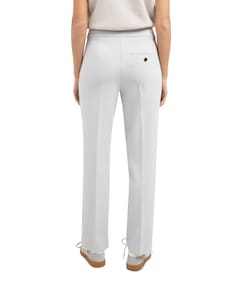 Tailleband dames broek grijs